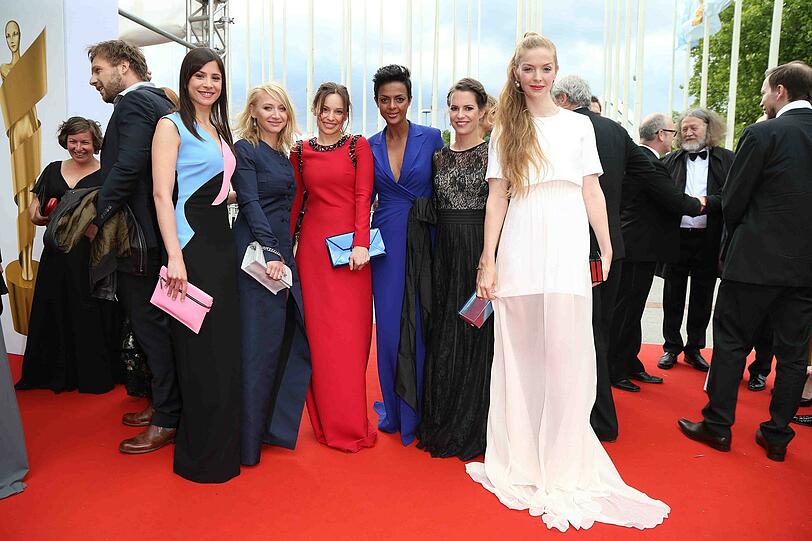 Weitere Bilder vom roten Teppich beim 65. Deutschen Filmpreis in Berlin.