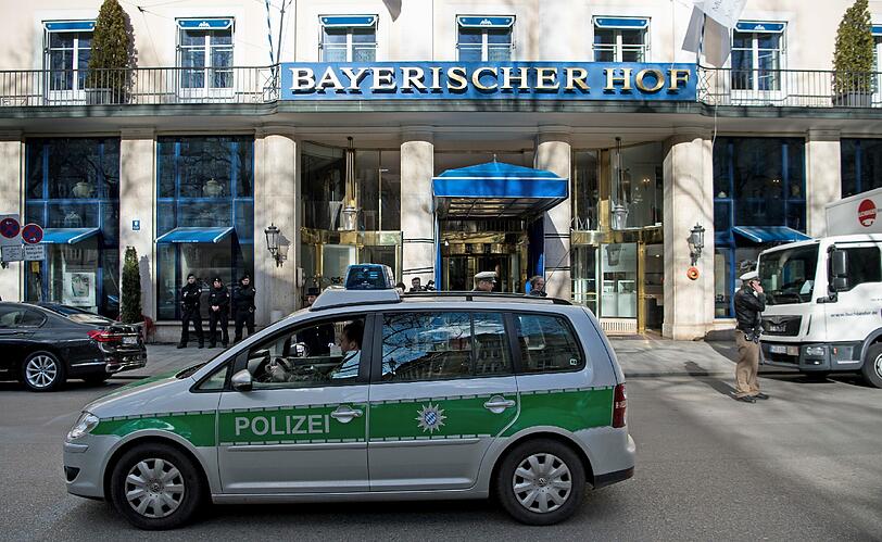 Wie jedes Jahr zur Sicherheitskonferenz verwandelt sich die Münchner Innenstadt zur Hochsicherheitszone.