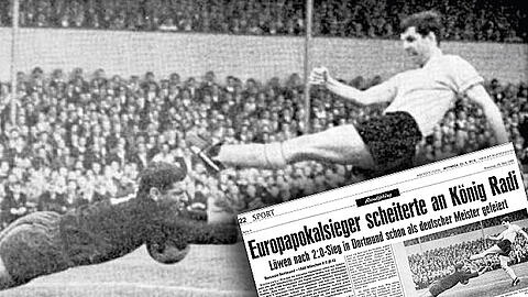 Bester Mann auf dem Platz war damals Löwen-Keeper Radenkovic.