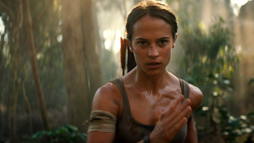 Rennt, springt, kämpftt: Alicia Vikander als Lara Croft. Rennt, springt, kämpftt: Alicia Vikander als Lara Croft.