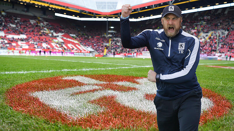 Trifft mit dem TSV 1860 am Samstag in Kaiserslautern auf einen der Topfavoriten der 3. Liga: Löwen-Trainer Daniel Bierofka