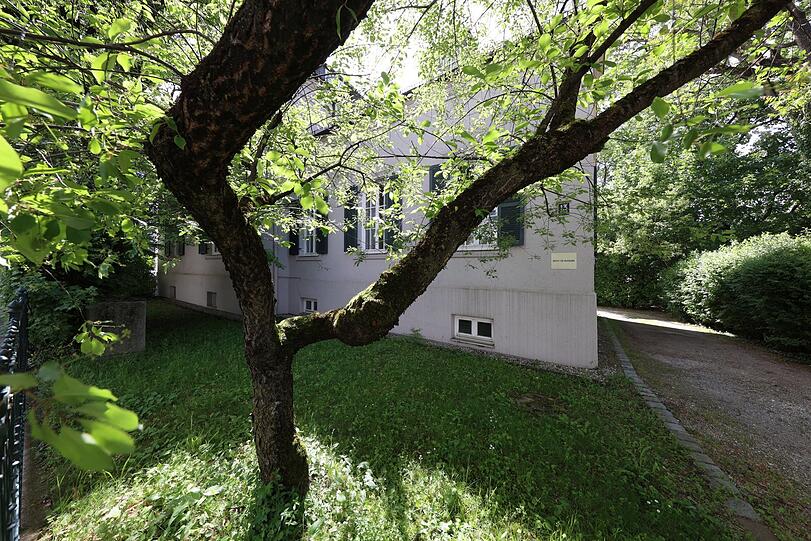 Auch dieses verwunschene Gärtlein - am Institut für Volkskunde - findet sich in der Barer Straße.