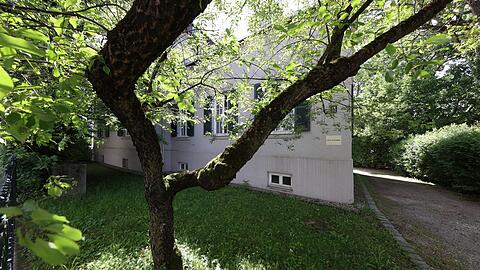 Auch dieses verwunschene Gärtlein - am Institut für Volkskunde - findet sich in der Barer Straße.