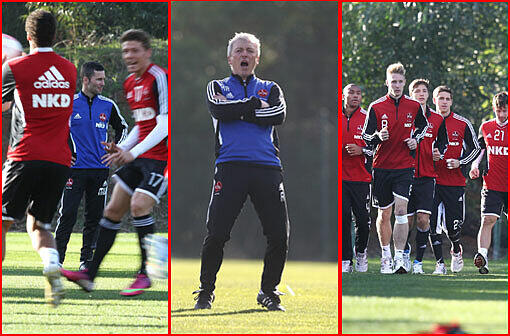 Nach dem Sieg gegen Testgegner Lokeren stehen die Cluberer schon wieder auf dem Trainingsplatz. Hier die aktuellen Trainingsbilder aus Spanien!