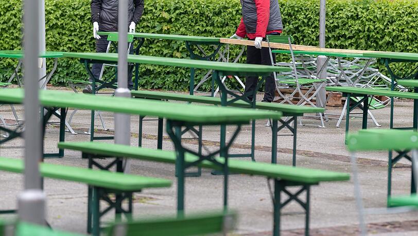 Nicht alle Münchner Biergärten haben in München wieder auf. Nicht alle Münchner Biergärten haben in München wieder auf.