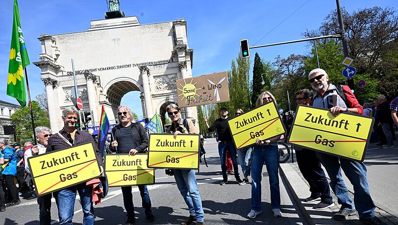 "Erneuerbare Energien verteidigen" war das Motto einer der Demonstrationen.