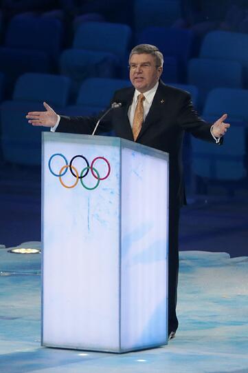 Weitere Bilder von der Eröffnungsfeier der Olympischen Spiele in Sotschi.
