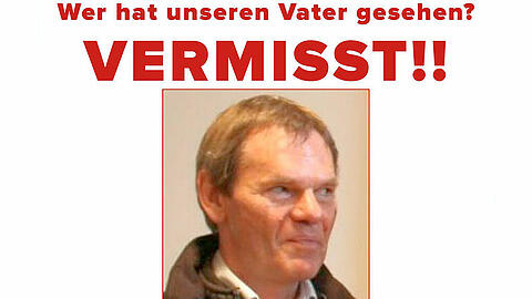 Der Familienvater Hans Niederhammer wird vermisst. Wer hat ihn gesehen?