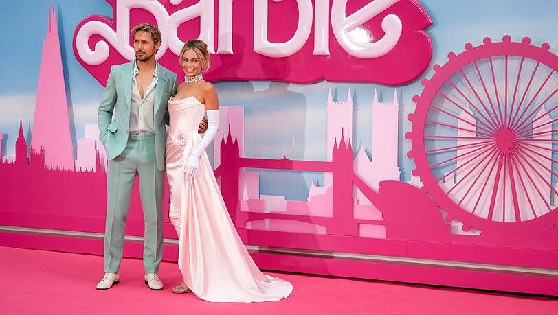 Ryan Gosling und Margot Robbie feierten mit "Barbie" riesige Erfolge. Auch bei den Golden Globes am 7. Januar könnte der Film mehrere Preise absahnen.