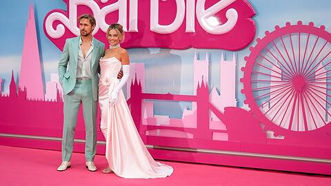 Ryan Gosling und Margot Robbie feierten mit "Barbie" riesige Erfolge. Auch bei den Golden Globes am 7. Januar könnte der Film mehrere Preise absahnen.