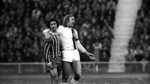Zwei deutsche Fußball-Legenden, die fast mal zusammen beim FC Bayern gespielt hätten: Gerd Müller (l.) und Günter Netzer.