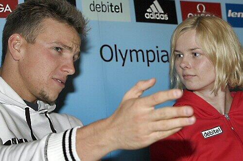 Paul Biedermann und Britta Steffen