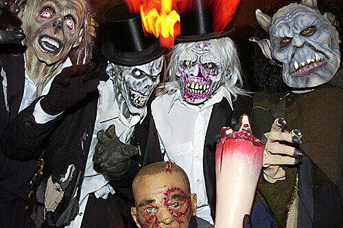 Nightmare on the Streets: Diesen Figuren will man wirklich nur an Halloween begegnen.