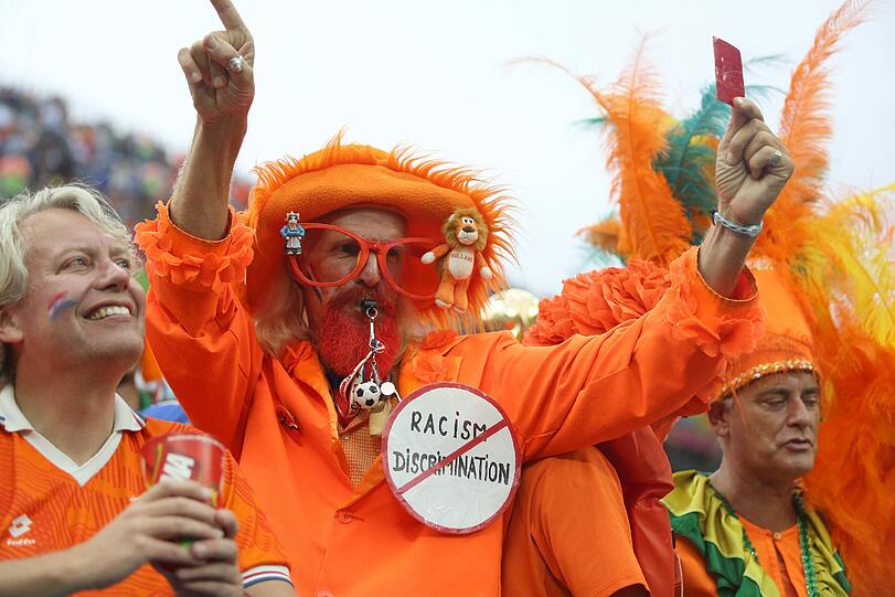 Die Holland-Fans weinen, die Argentinier feiern: Die Fan-Bilder vom WM-Halbfinale