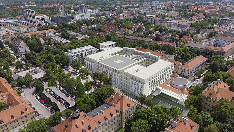 Blick von oben: Der Neubau entsteht auf 18 000 Quadratmetern Fläche. Blick von oben: Der Neubau entsteht auf 18 000 Quadratmetern Fläche.