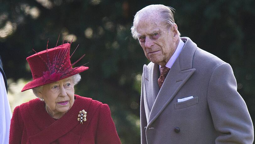 Queen Elizabeth und Prinz Philip sind in Sorge (Archivbild). Queen Elizabeth und Prinz Philip sind in Sorge (Archivbild).