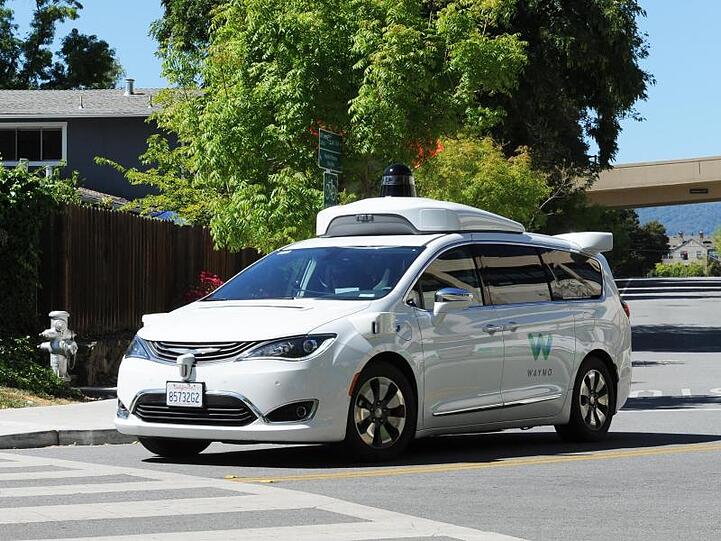 Ein selbstfahrendes Auto der Google-Schwesterfirma Waymo.