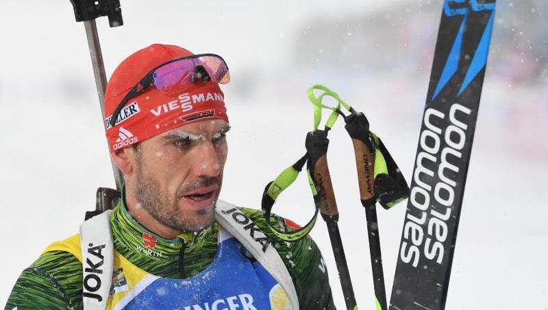 Möchte auch am Holmenkollen auf's Podest: Arnd Peiffer. Möchte auch am Holmenkollen auf's Podest: Arnd Peiffer.