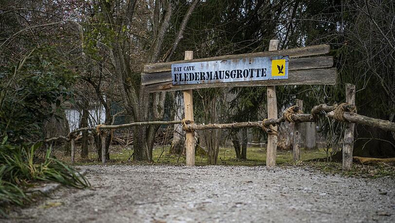 Schließt für immer: Die Fledermausgrotte im Münchner Tierpark Hellabrunn.