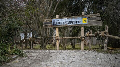 Schließt für immer: Die Fledermausgrotte im Münchner Tierpark Hellabrunn.