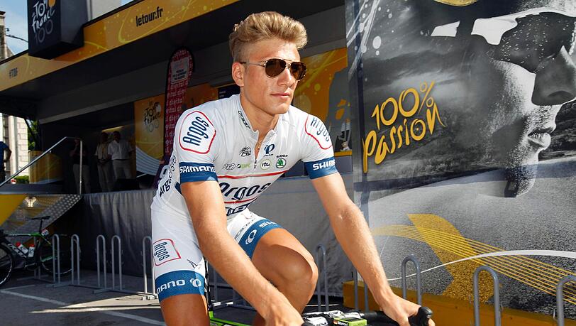 Marcel Kittel ist das rosa Trikot vorerst wieder los. Marcel Kittel ist das rosa Trikot vorerst wieder los.