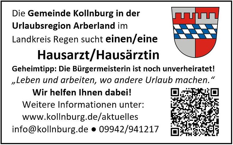 Die Anzeige im Ärzteblatt.
