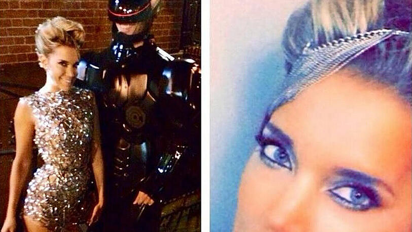 Sylvie Meis zeigt sich auch an Halloween perfekt gestylt Sylvie Meis zeigt sich auch an Halloween perfekt gestylt