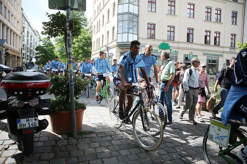 Die Bilder von der Radtour des TSV 1860.