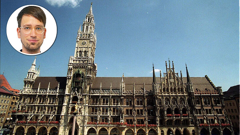 Das Münchner Rathaus: Hier sitzt der Stadtrat. Auch die Bayernpartei stellt Stadträte, zu ihnen schreibt unser Lokalchef Felix Müller.