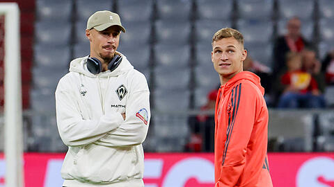 Sitzt gegen Werder Bremen erkältet auf der Bank: Joshua Kimmich.