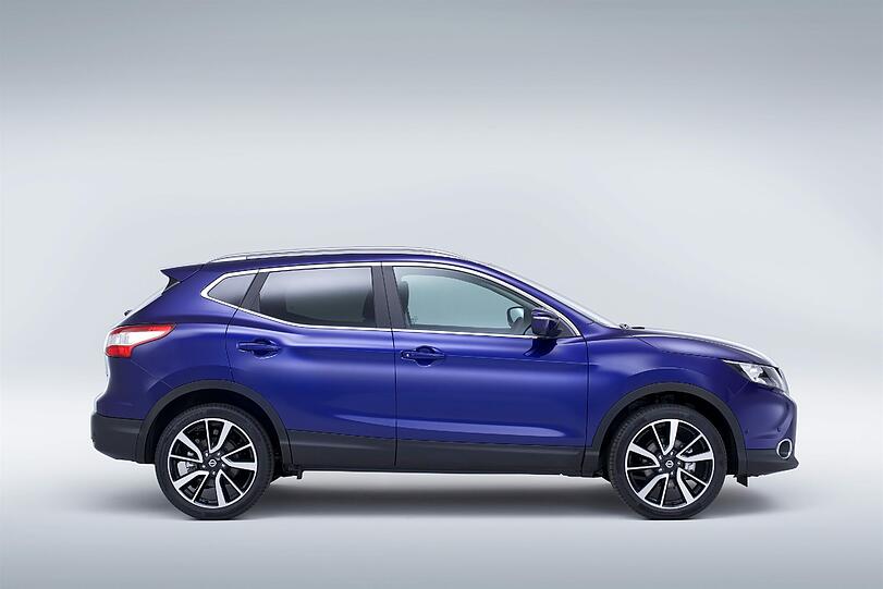 Innen wie außen kräftig aufgefrischt: Der neue Nissan Qashqai startet im Februar 2014.
