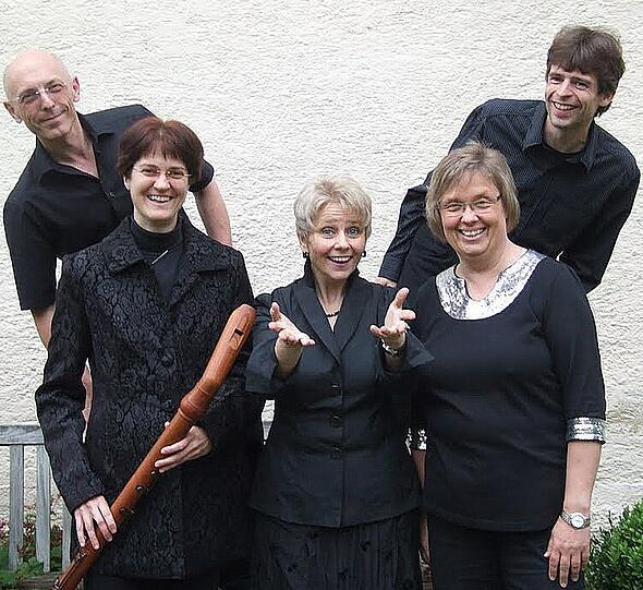 Das "Ensemble Entzücklicka" spielt am 13. März in St. Martin.