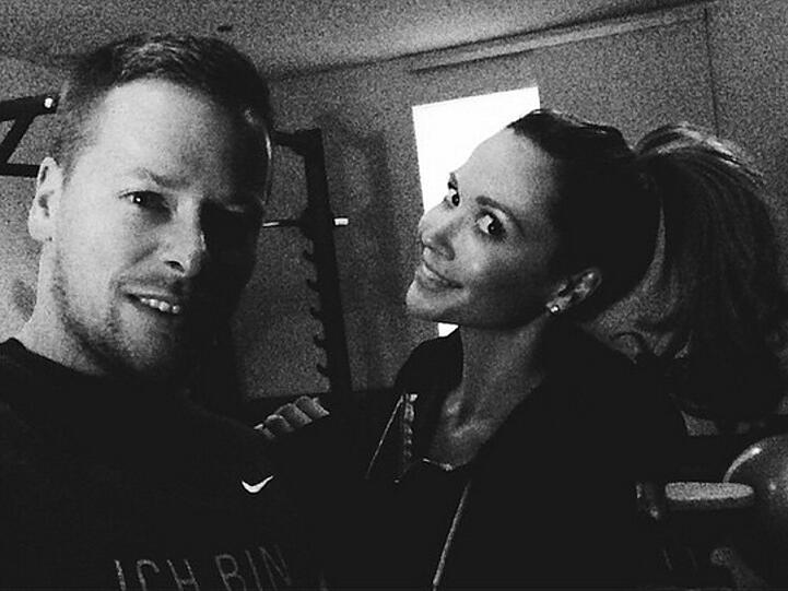 Sportliches Dreamteam: Mandy Capristo und Siggi Spaleck