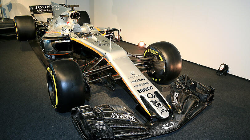 Der neue Wagen vom Team Force India: VJM10.