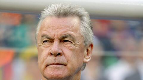 Der damalige Trainer Ottmar Hitzfeld.
