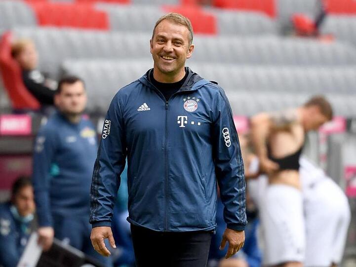 Wurde von der Übergangslösung zum Meister-Coach: Bayern-Trainer Hansi Flick.