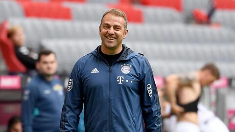 Wurde von der Übergangslösung zum Meister-Coach: Bayern-Trainer Hansi Flick.