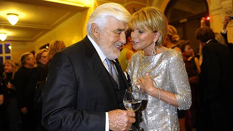 Mario Adorf und Uschi Glas bei der Verleihung Bayerischer Filmpreis 2014. Mario Adorf und Uschi Glas bei der Verleihung Bayerischer Filmpreis 2014.
