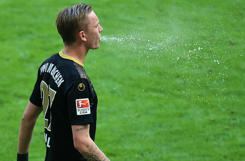 Zurück im Mannschaftstraining: Marius Wolf