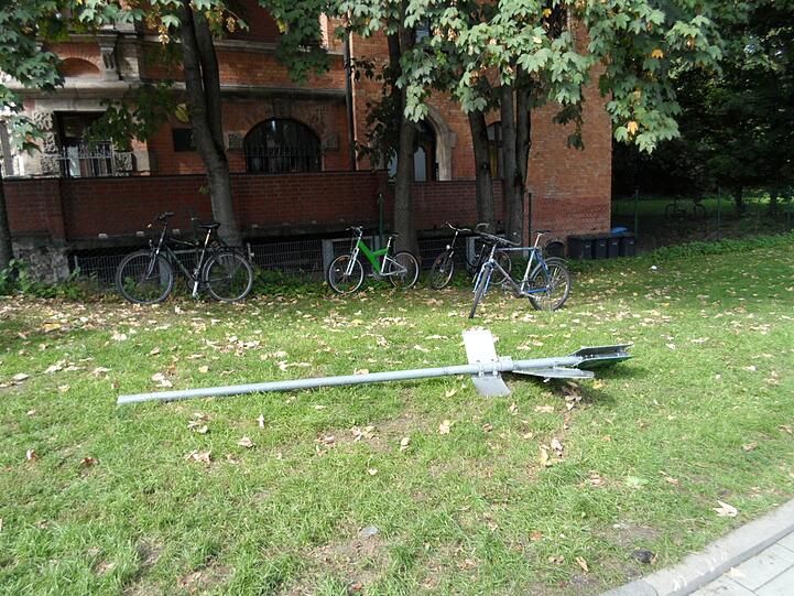 Endlich, die Festwiese ist in Sicht.