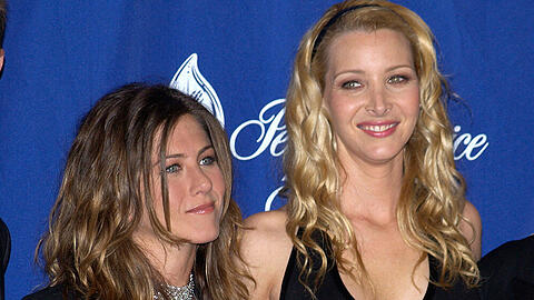 Jennifer Aniston (l.) und Lisa Kudrow im Jahr 2003