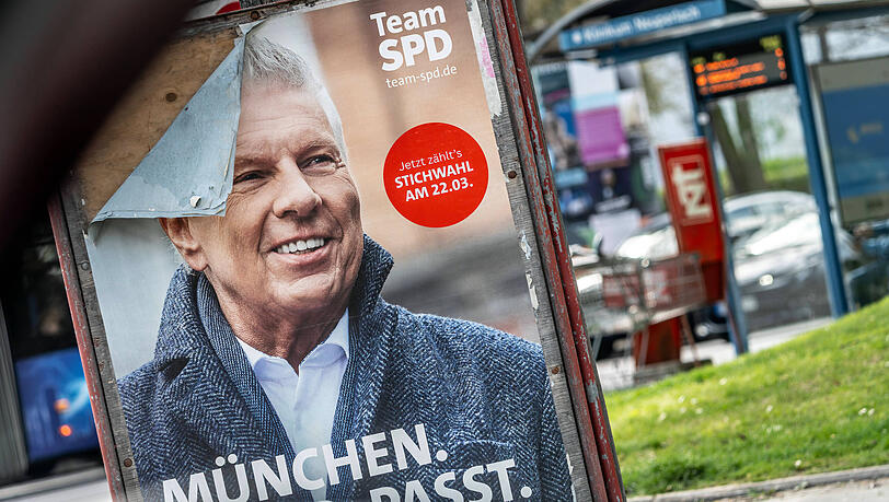 Ein Wahlplakat Dieter Reiters.