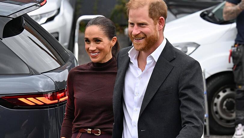 Meghan und Harry bei einem gemeinsamen Auftritt. Meghan und Harry bei einem gemeinsamen Auftritt.