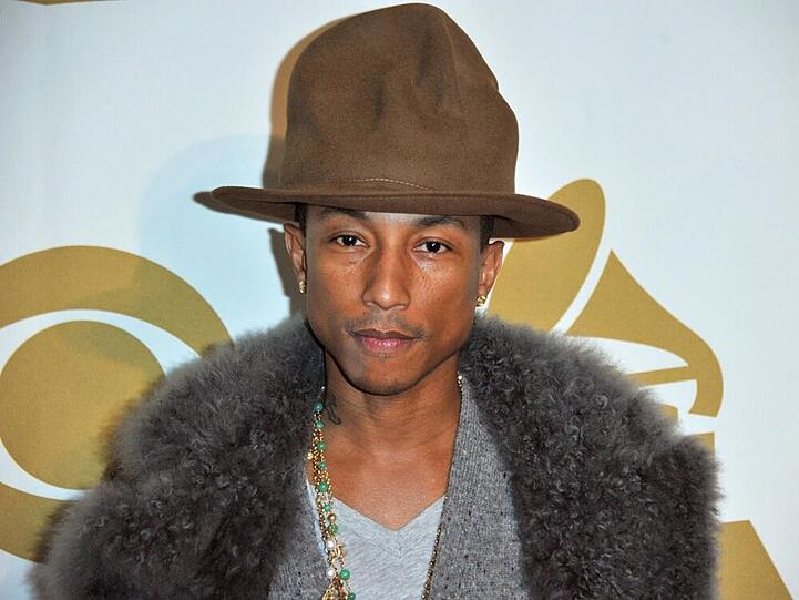 Pharrell Williams bei der Grammy-Verleihung