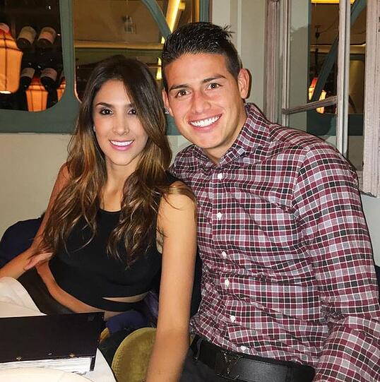 Real Madrid: Seit sechs Jahren ist James Rodriguez mit Daniela Ospina verheiratet.