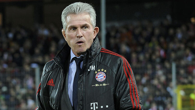 Bayern-Coach Jupp Heynckes. Bayern-Coach Jupp Heynckes.