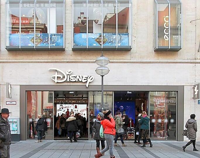 Neuzugang an der Neuhauser Straße: der Disney-Store.