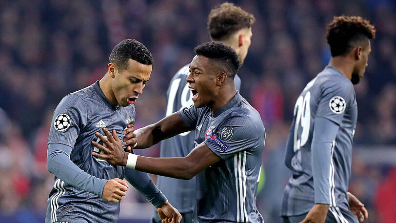 THIAGO, NOTE 3: Kam für Gnabry ins Spiel (62.), um das Mittelfeld zu stabilisieren. Holte den Elfer vor dem 2:2 heraus.