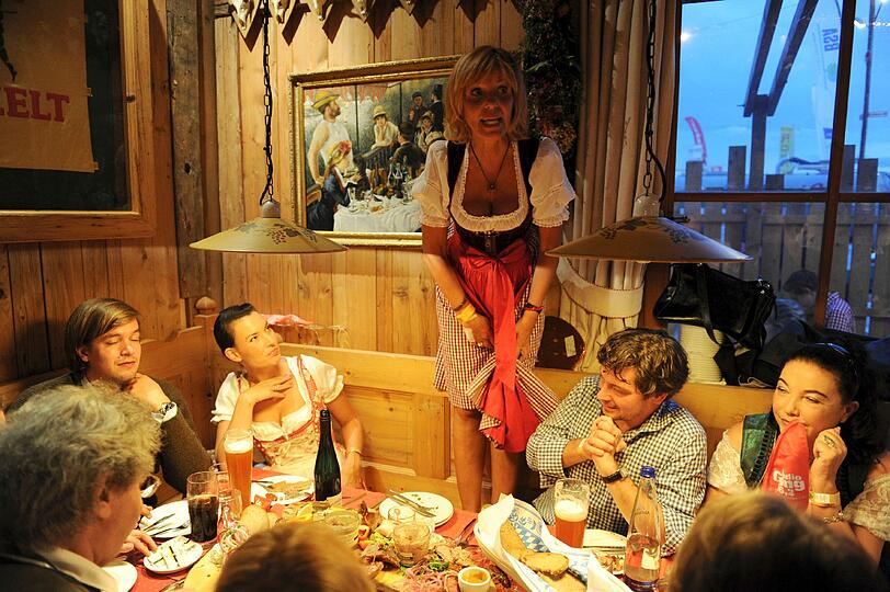 Radio Gong Wiesn im Weinzelt - so feiern die Promis am Mittwoch
