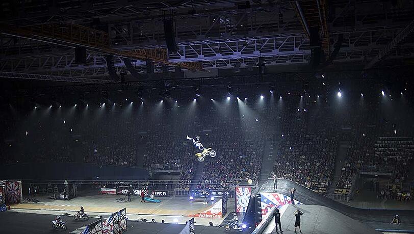 Laut, schnell, gefährlich - der Nitro Circus in der Olympiahalle Laut, schnell, gefährlich - der Nitro Circus in der Olympiahalle